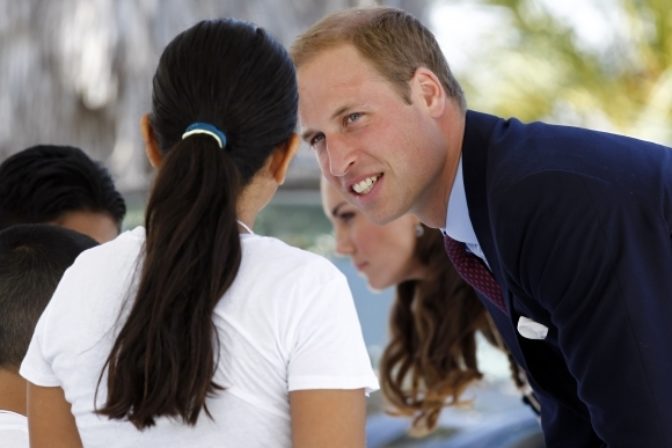 Princ William a Catherine