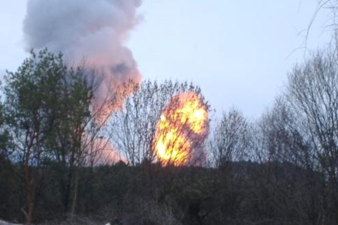 Výbuch vo VOP v Novákoch