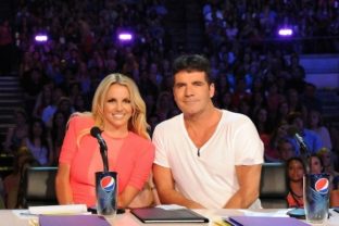 Britney spears and simon cowell