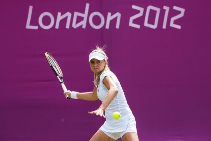 Daniela Hantuchová na olympiáde v Londýne