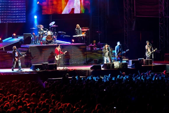 Koncert Guns N' Roses v Piešťanoch