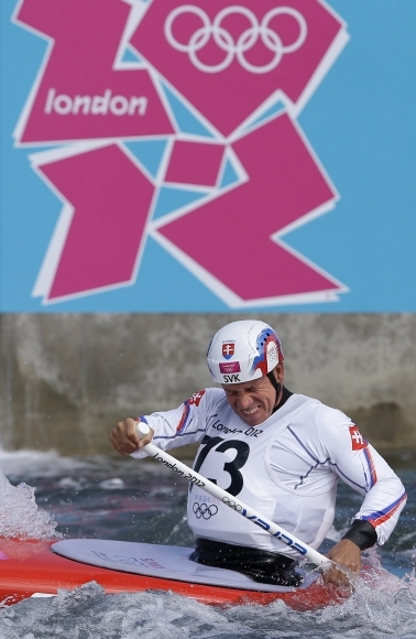 Michal Martikán na olympiáde v Londýne
