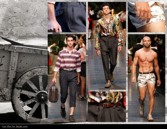Pánska kolekcia Dolce&amp;Gabbana na jar a leto 2013