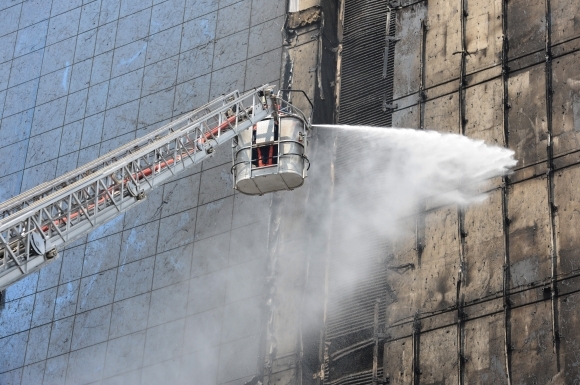 Požiar v Polat Tower