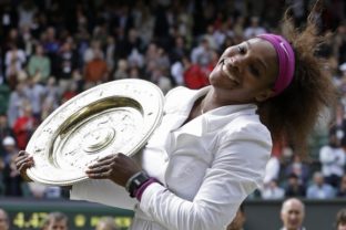 Serena Williamsová vyhrala Wimbledon