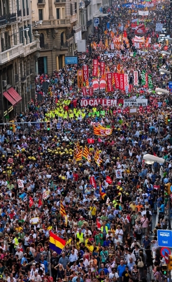 Sociálne nepokoje v Španielsku