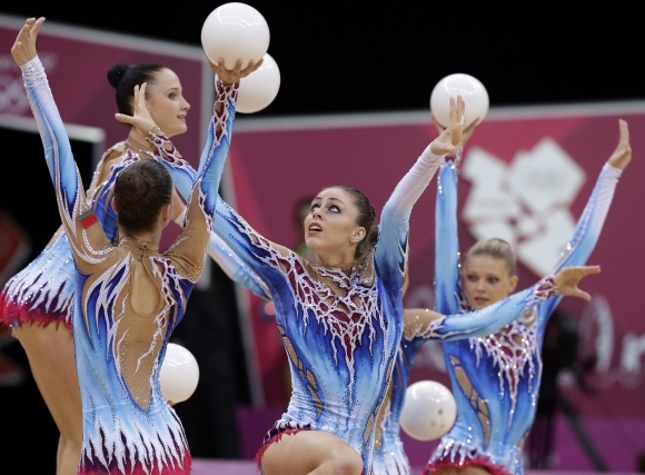 Bieloruské moderné gymnastky na olympiáde