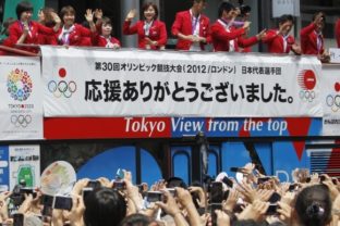 Japonskí športovci sa vrátili z Londýna