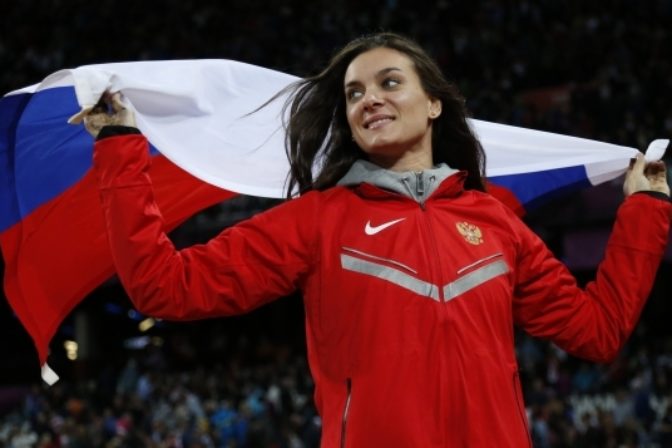 Jelena Isinbajevová získala bronz