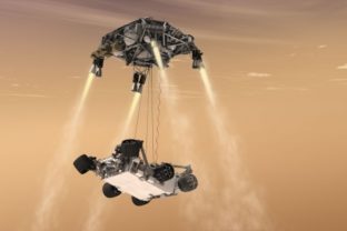 Na Marse pristálo vozidlo Curiosity