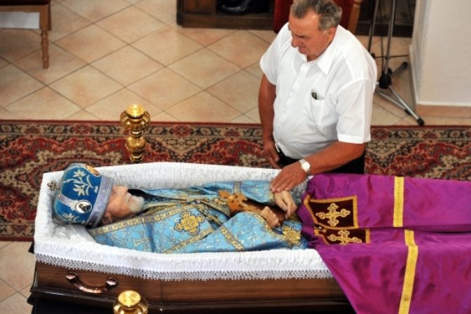 Pohreb arcibiskupa Jána