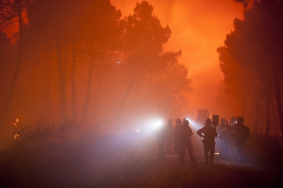 Požiar v Španielsku