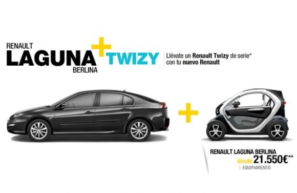 Renault Laguna a Renault Twizy