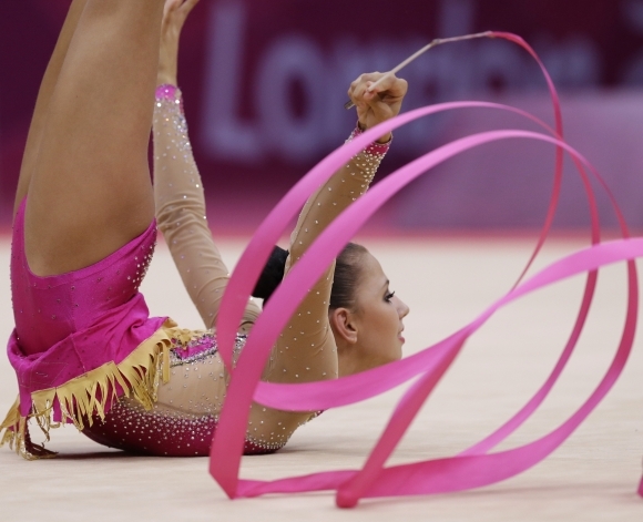 Ruska Daria Dmitrievová na olympiáde