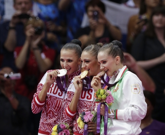 Ruska Daria Dmitrievová na olympiáde