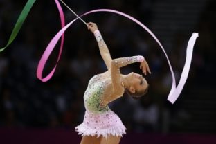 Ruska Jevgenija Kanajevová na olympiáde