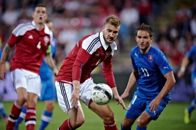 Slovenskí futbalisti porazili Dánsko 3:1