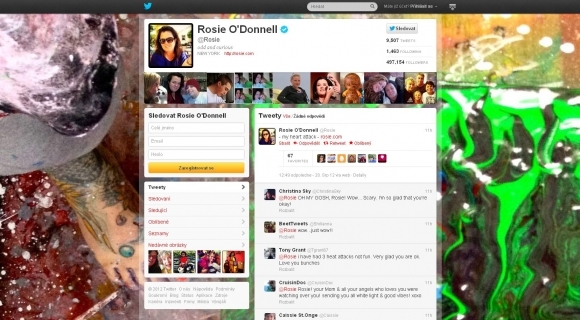 Twitter Rosie O´Donnell