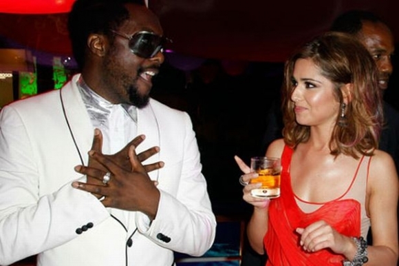 Will.i.am and Cheryl Cole