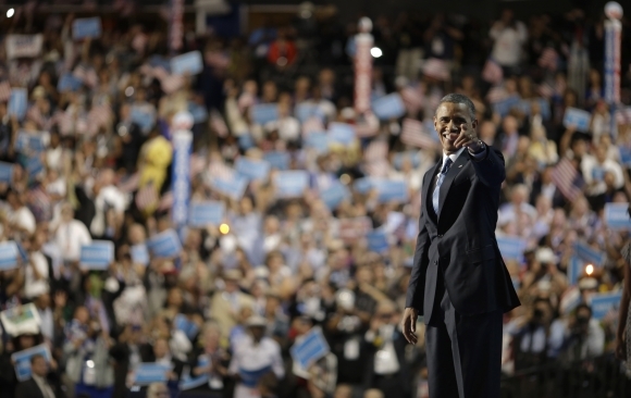 Barack Obama na zjazde demokratov