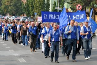Protest vo Vranove nad Topľou