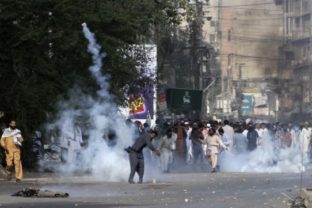 Protesty v Pakistane
