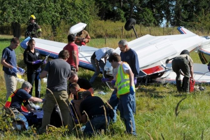 Richard Bach mal nehodu