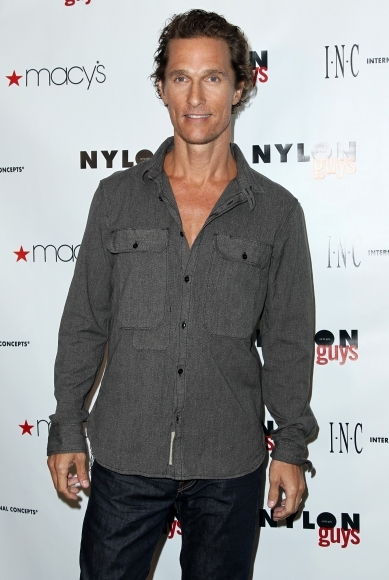 Americký herec Matthew McConaughey