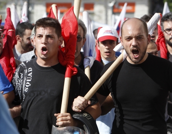 Generálny štrajk v Aténach