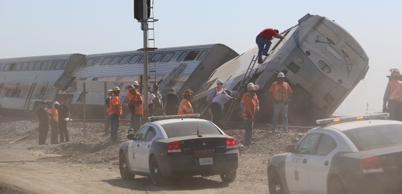 Havária vlaku v Kalifornii si vyžiadala 20 zranený