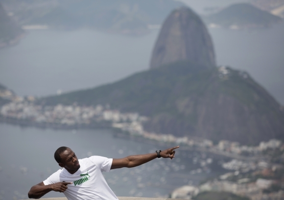 Jamajský rýchlik Bolt v Brazílii