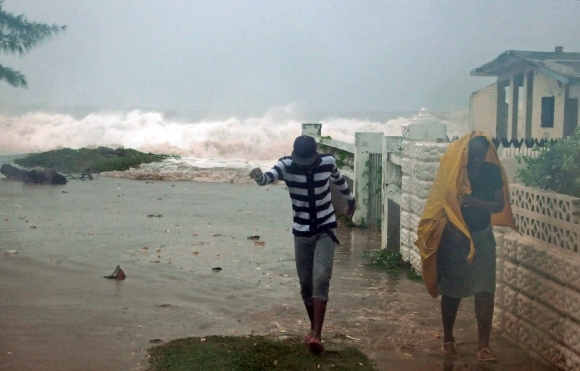 Karibik zasiahol hurikán Sandy