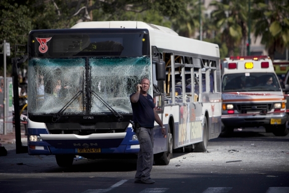 Explózia v Tel Avive