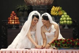 Prvá lesbická svadba na Taiwane