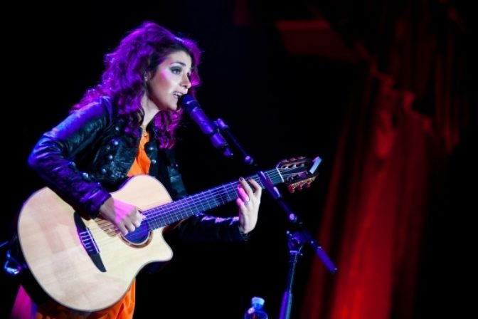 Speváčka Katie Melua vystúpila v Bratislave