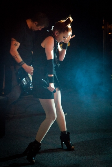 Speváčka skupiny Garbage Shirley Manson