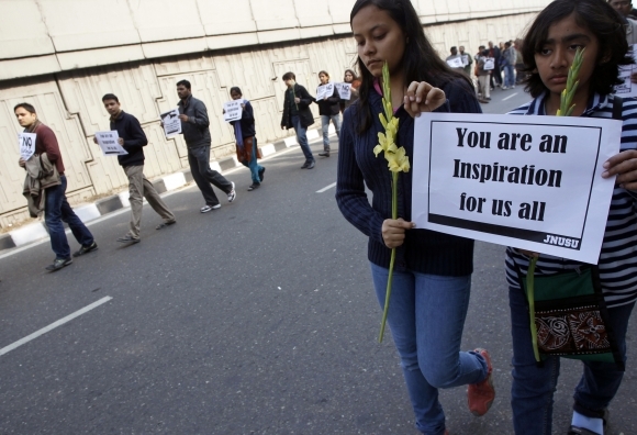 Demonštrácie v Indii proti násiliu na ženách