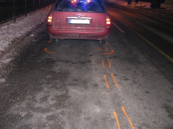 Nehoda na priechode v Košiciach