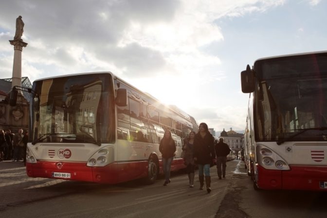 Nové autobusy MHD v Banskej Bystrici