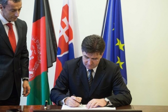 Podpis Memoranda o porozumení medzi SR a Afganista