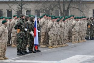 Privítanie vojakov operácie ISAF