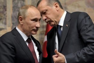 Vladimír Putin a Erdogan