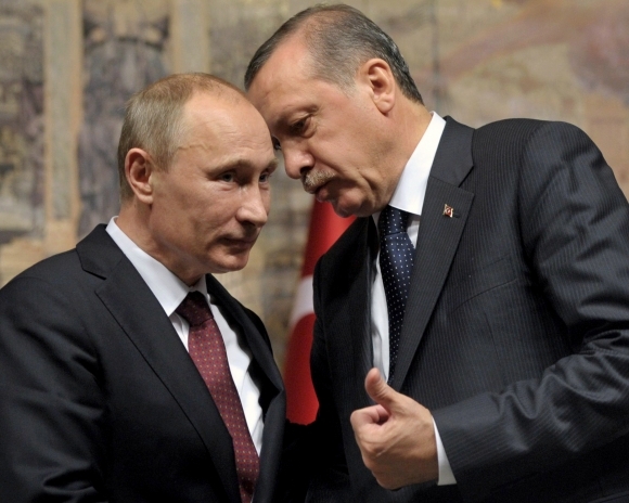 Vladimír Putin a Erdogan