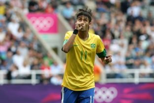 Brazílskou hviezdou v Londýne bol Neymar