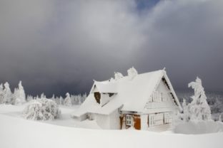 česko sneh
