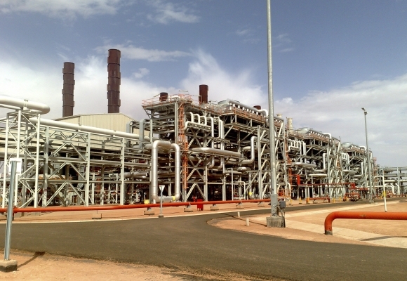 Plynový komplex v alžírsku