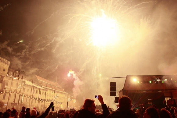 Privítanie roka 2013 v Banskej Bystrici