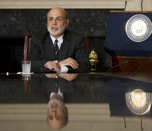 Šéf amerického Fedu Ben Bernanke