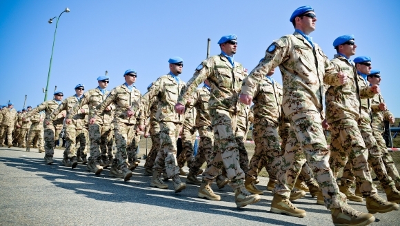 Slovenskí vojaci odchádzajú na misiu na Cyprus
