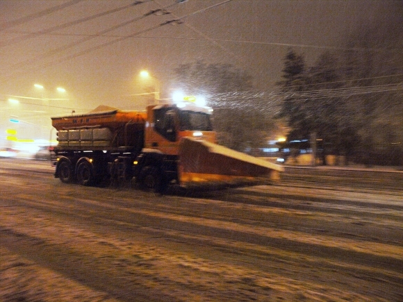 Sneh skomplikoval dopravu